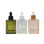 Bestsellers Glazen vierkante druppelflesje Serum Glazen fles 30 ml druppelaar met de beste kwaliteit